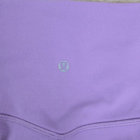 LULULEMON ALIGN HIGH-RISE LEGGINGS, SIZE 6 WISTERIA PURPLE - Picture 7 of 8